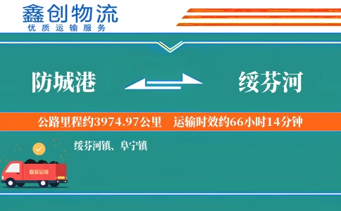 防城港到绥芬河物流公司