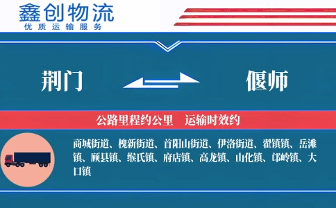 荆门到偃师物流公司