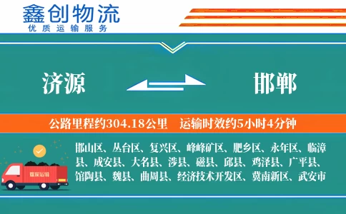 济源到邯郸物流公司