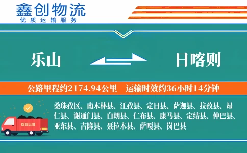 乐山到日喀则物流公司