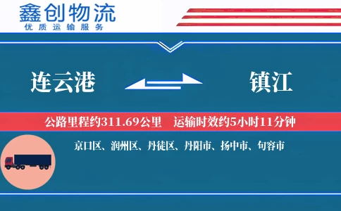 连云港到镇江物流公司