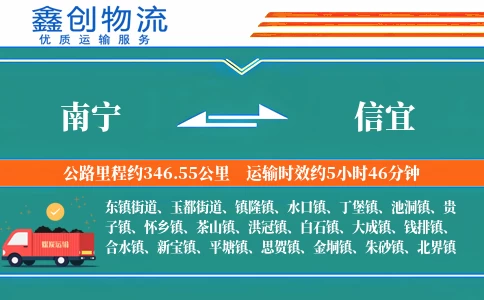 南宁到信宜物流公司