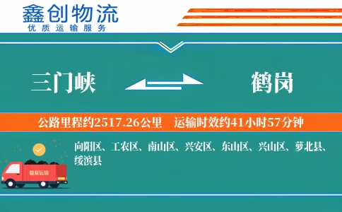 三门峡到鹤岗物流公司