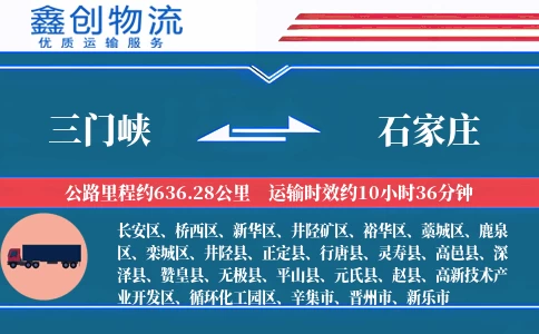 三门峡到石家庄物流公司