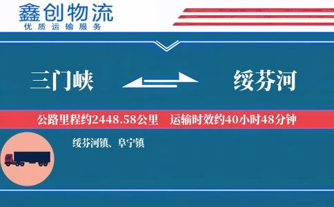 三门峡到绥芬河物流公司