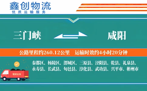 三门峡到咸阳物流公司