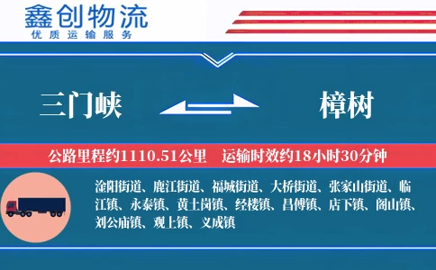三门峡到樟树物流公司