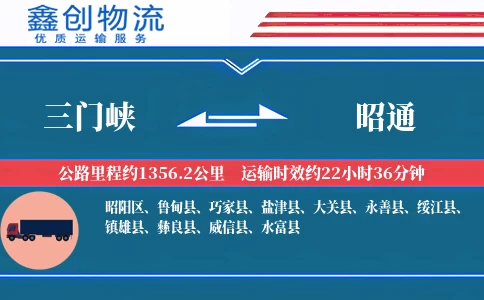 三门峡到昭通物流公司