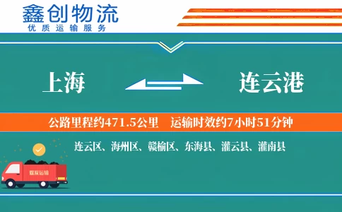 上海到连云港物流公司