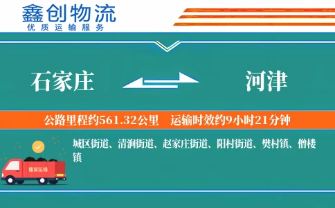 石家庄到河津物流公司