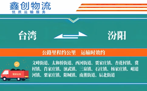 台湾到汾阳物流公司