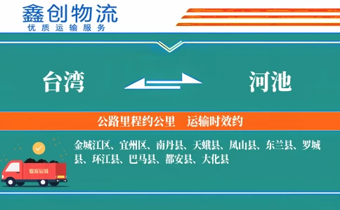 台湾到河池物流公司