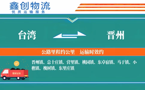 台湾到晋州物流公司