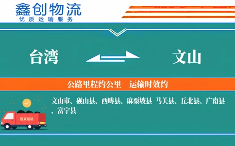 台湾到文山物流公司