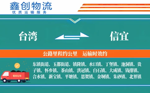 台湾到信宜物流公司
