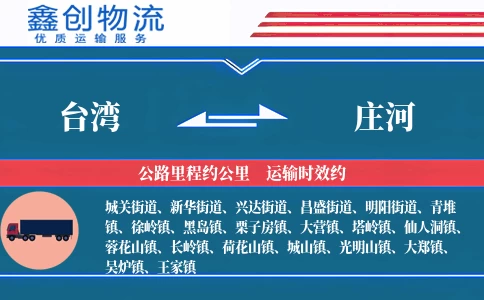 台湾到庄河物流公司