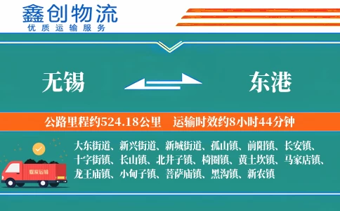 无锡到东港物流公司