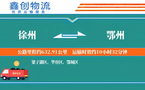 徐州到鄂州物流公司