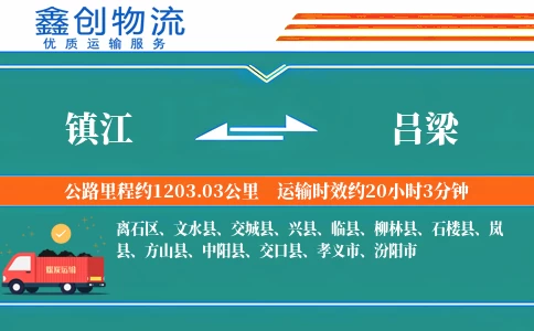 镇江到吕梁物流公司